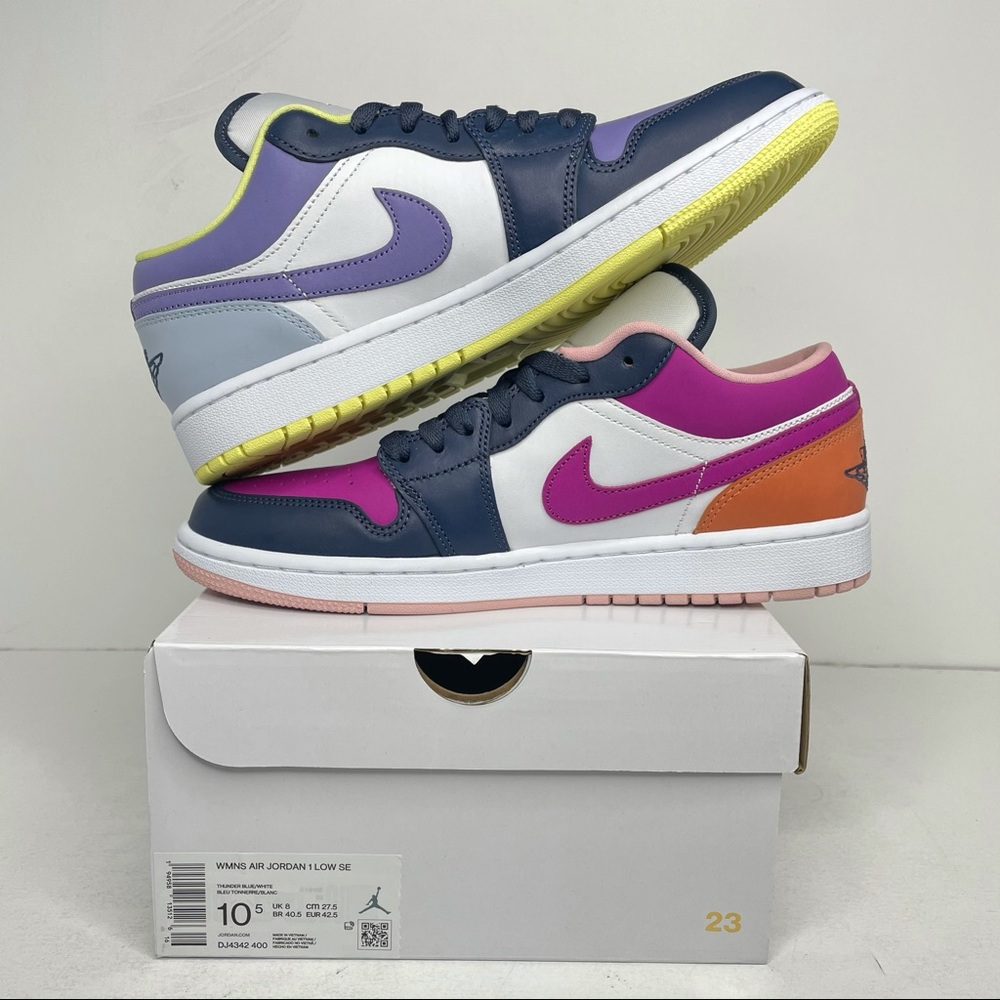 Nike Air Jordan 1 Retro Low SE “Mismatched” NEW - Picture 3 of 4